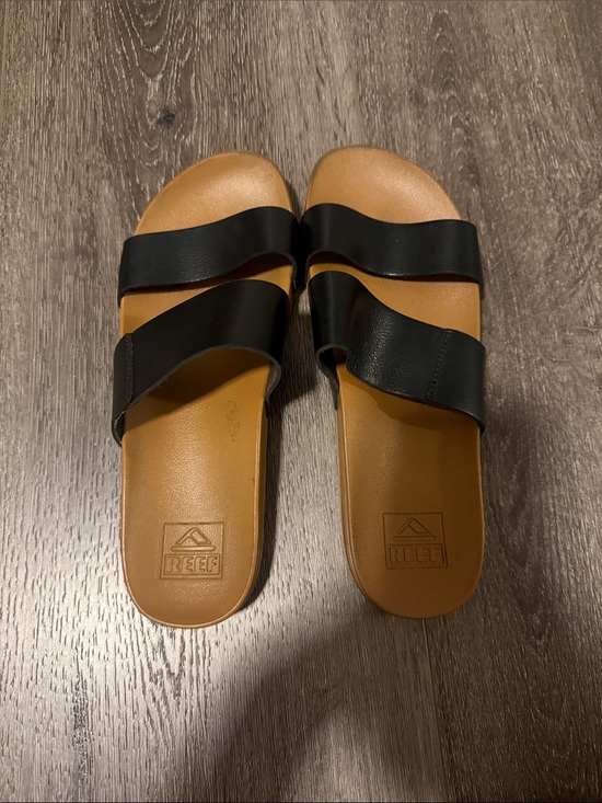 Reef Other - Reef Tan Slide with Embossed Logo